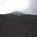 Descente de la face Nord de l'Etna